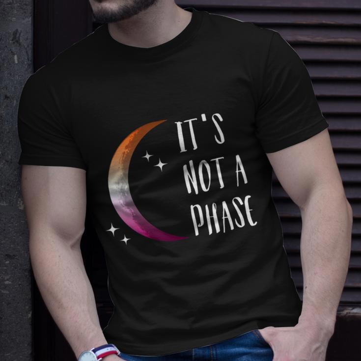 Its Not A Phase Halfmoon Lgbt Gay Pride Lesbian Gift Unisex T-Shirt Gifts for Him