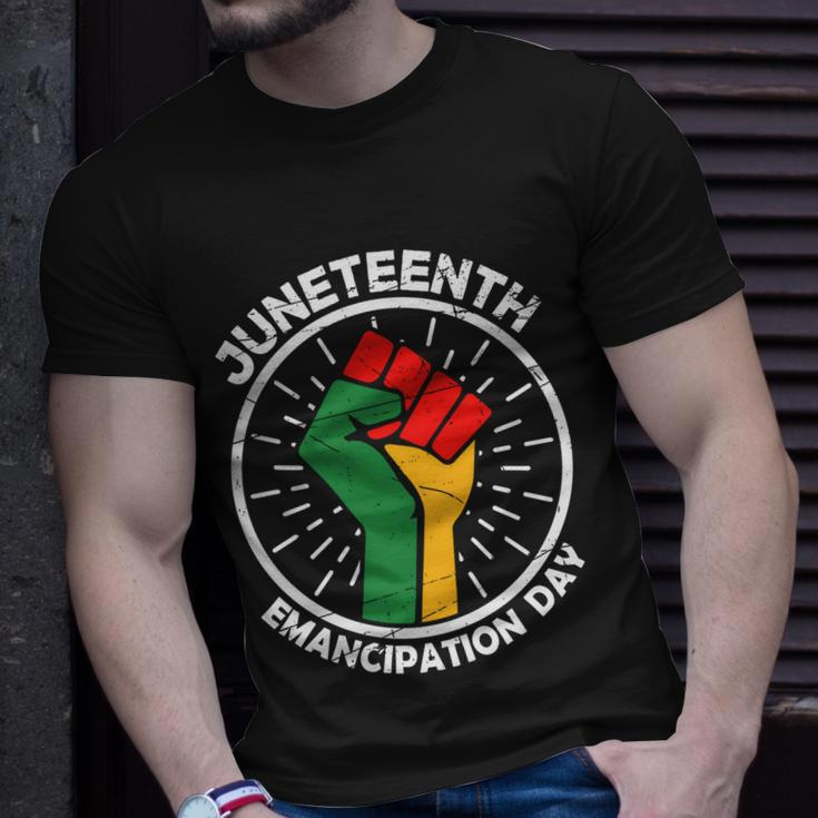 Juneteenth Emancipation Day Black African America Pride Gift Unisex T-Shirt Gifts for Him