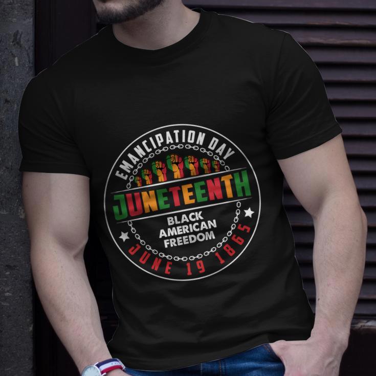 Juneteenth Emancipation Day Vintage Cool Melanin Black Pride Gift V4 Unisex T-Shirt Gifts for Him