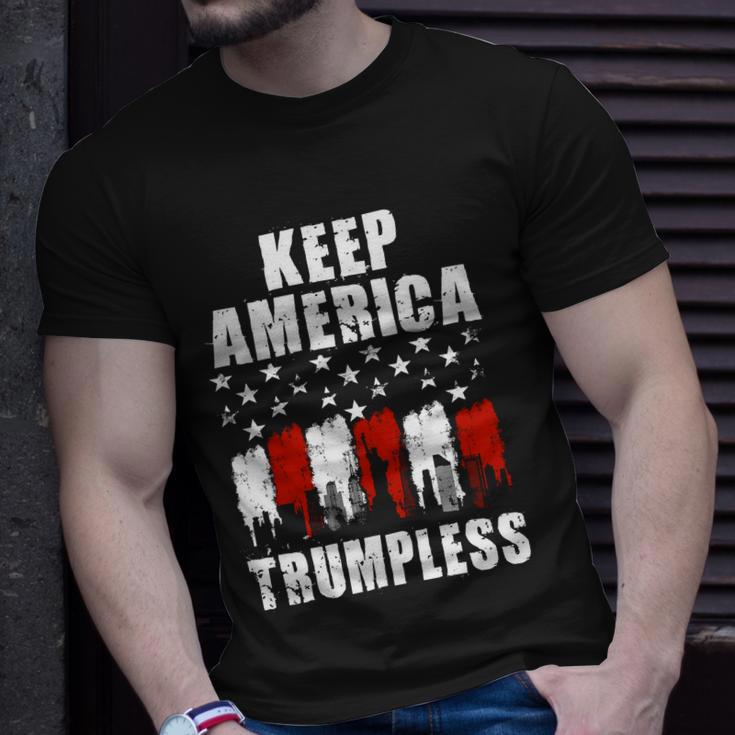 Keep America Trumpless Anti Donald Trump Unisex T-Shirt Gifts for Him