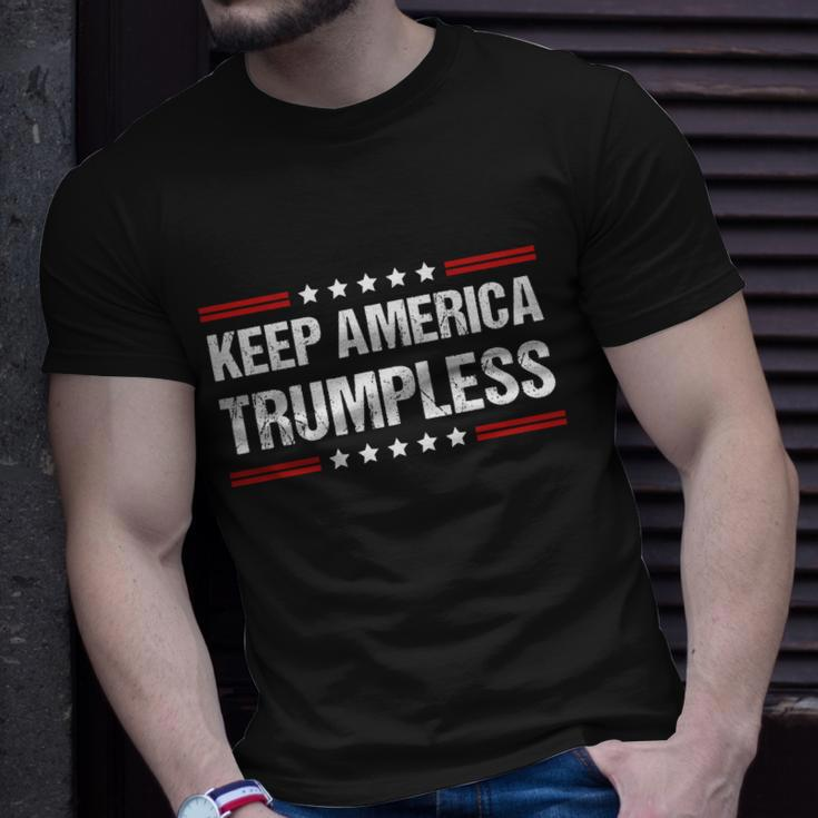 Keep America Trumpless Gift V6 Unisex T-Shirt Gifts for Him