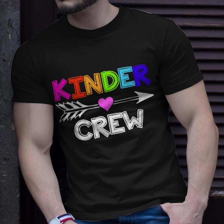 Kinder Crew Kindergarten Teacher Tshirt Unisex T-Shirt Gifts for Him
