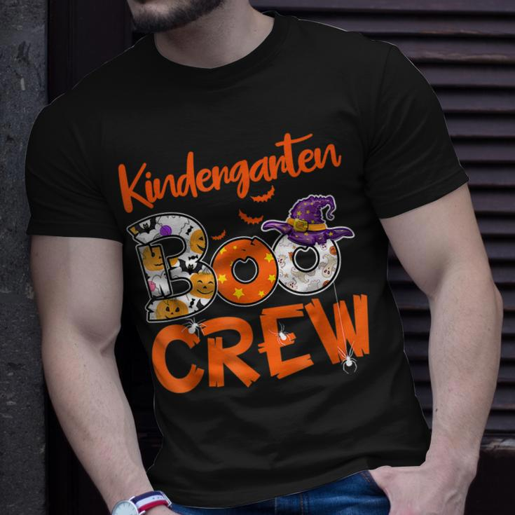 Kindergarten Boo Crew Teachers Students Halloween Costume Unisex T-Shirt Gifts for Him