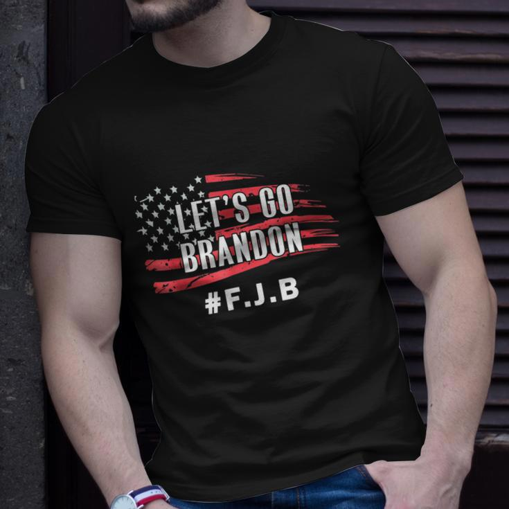 Lets Go Brandon Lets Go Brandon Usa Flag Unisex T-Shirt Gifts for Him