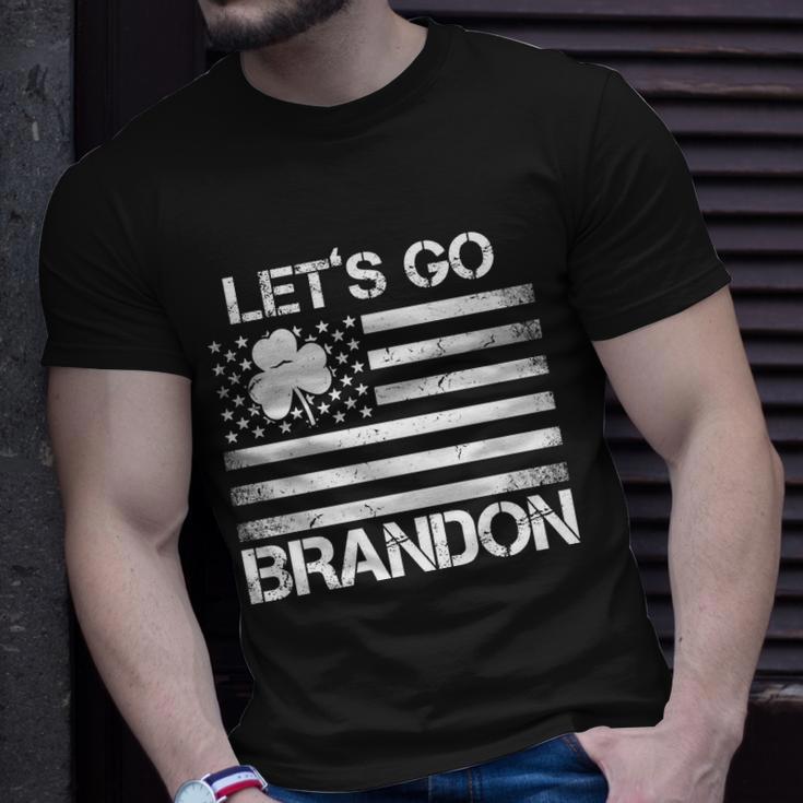 Lets Go Brandon Usa St Patricks Day Unisex T-Shirt Gifts for Him