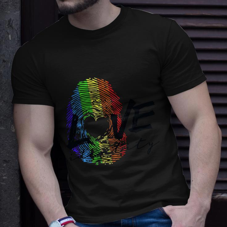 Love Identity Lgbtq Love Gay Pride Lgbt Pride Month T-Shirt Gifts for Him