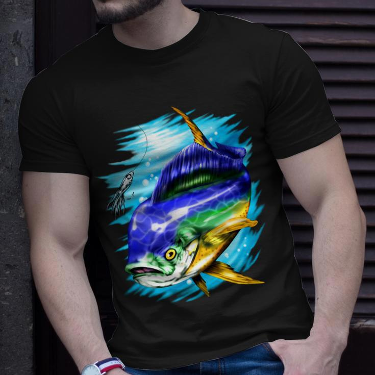 Mahi Mahi Fish Unisex T-Shirt Gifts for Him