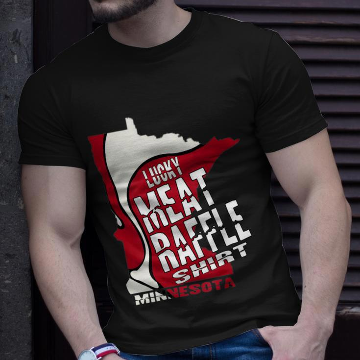 Meat Raffles Minnesota Meat Drawing Unisex T-Shirt Gifts for Him