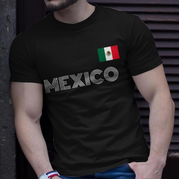 Mexico Country Flag Logo Unisex T-Shirt Gifts for Him