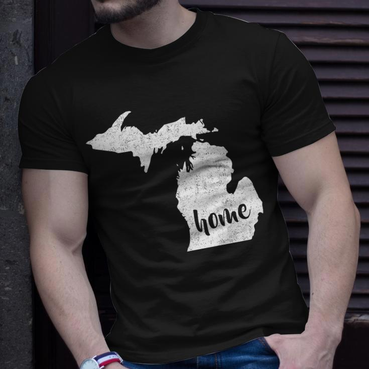 Michigan Home State Tshirt Unisex T-Shirt Gifts for Him
