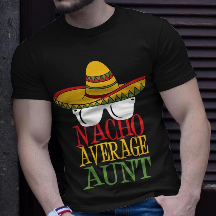 Nacho Average Aunt V2 Unisex T-Shirt Gifts for Him
