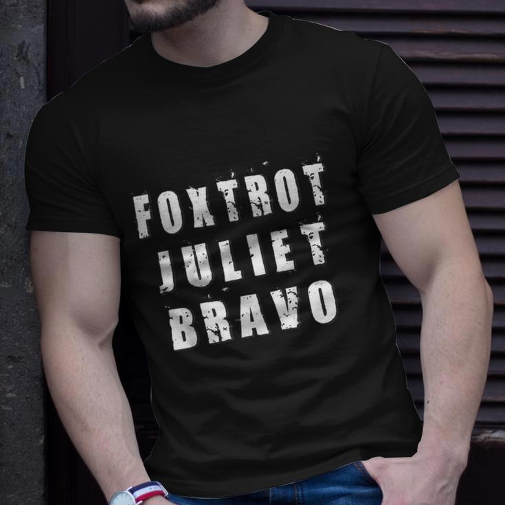 Patriotic Foxtrot Juliet Bravo Sarcastic Great America Usa Tshirt Unisex T-Shirt Gifts for Him