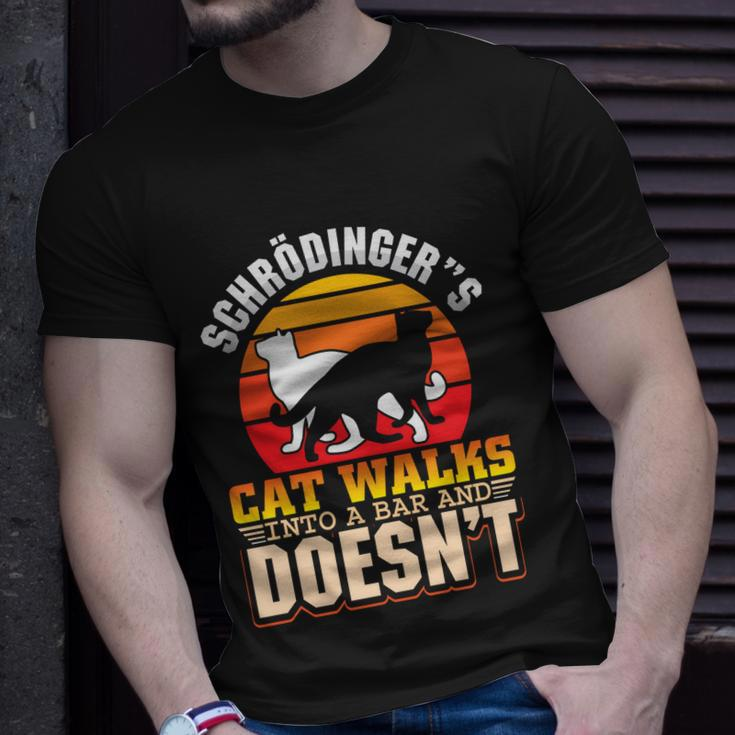 Physicists Scientists Schrödingers Katze Gift V4 Unisex T-Shirt Gifts for Him