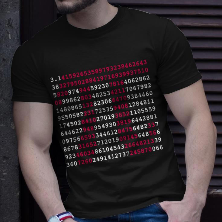 Pi Day Sign Numbers 314 Tshirt Unisex T-Shirt Gifts for Him