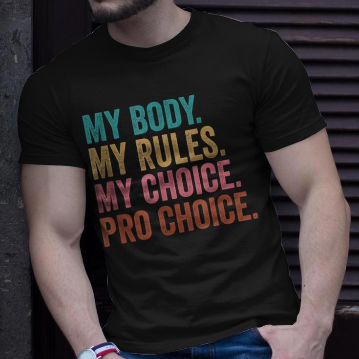 Pro Choice Feminist Rights - Pro Choice Human Rights Unisex T-Shirt Gifts for Him