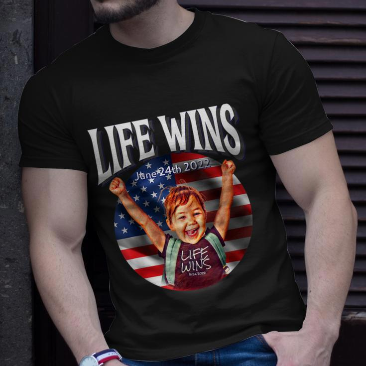 Pro Life Movement Right To Life Pro Life Advocate Victory V2 Unisex T-Shirt Gifts for Him