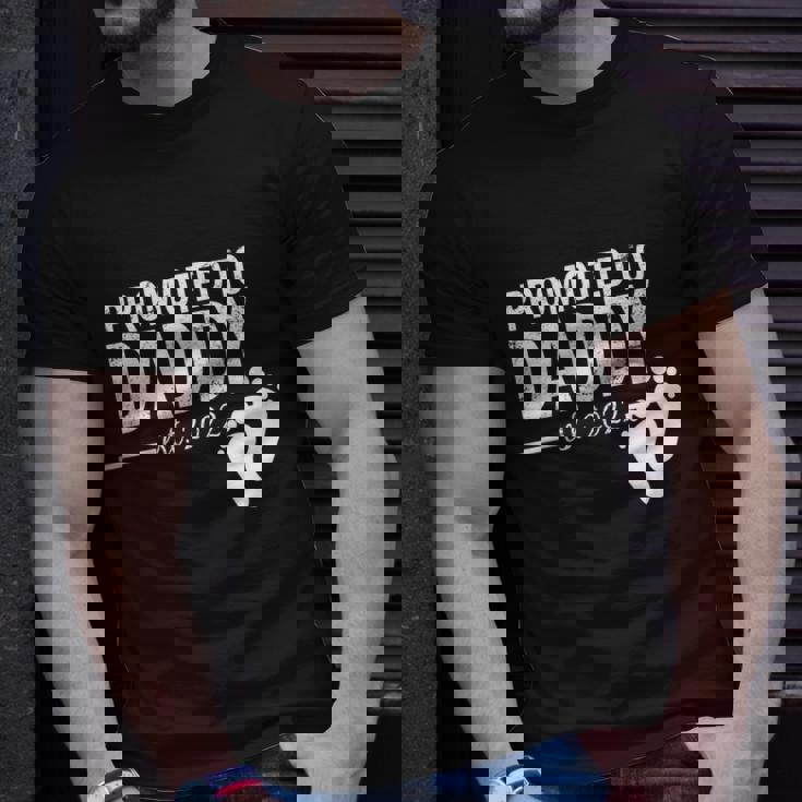 Promoted To Daddy Established T-shirt Gifts for Him