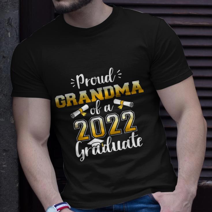 Proud Grandma Of A Class Of 2022 Graduate Senior Graduation Unisex T-Shirt Gifts for Him