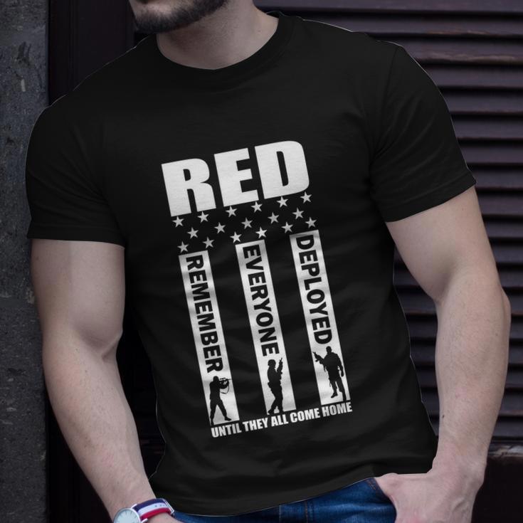 Red Friday Until They All Come Home Tshirt Unisex T-Shirt Gifts for Him