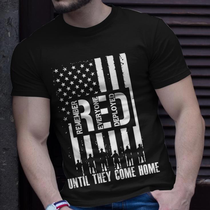 Red Friday Until They Come Home Tshirt Unisex T-Shirt Gifts for Him