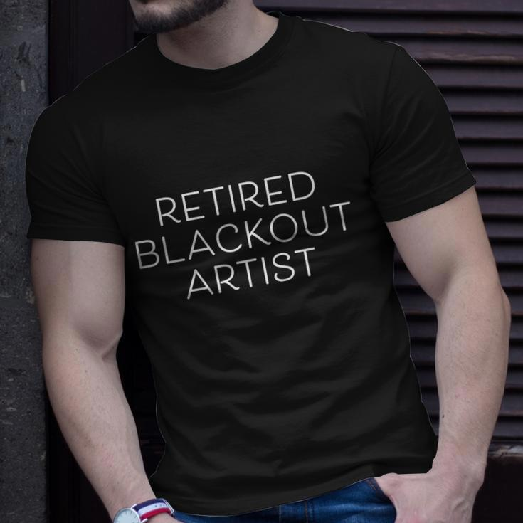 Retired Blackout Artist Unisex T-Shirt Gifts for Him