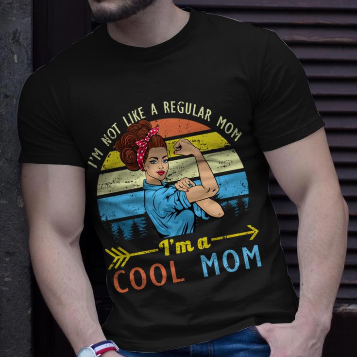 Retro Cool Mom Tshirt Unisex T-Shirt Gifts for Him