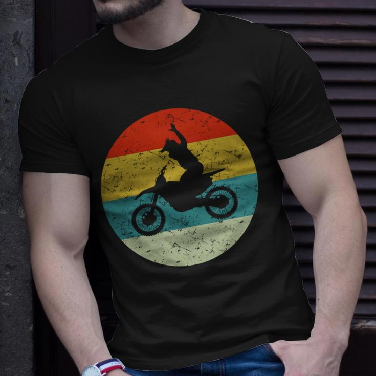 Retro Vintage Motorbike V2 Unisex T-Shirt Gifts for Him