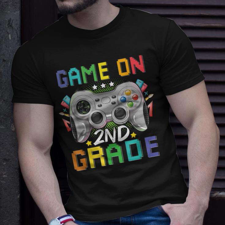Second Grade Back To School Video Gamer Game On 2Nd Grade T-shirt Gifts for Him