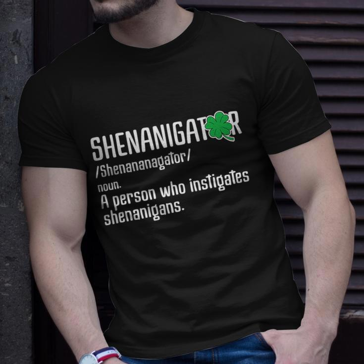Shenanigator Definition St Patricks Day V2 T-Shirt Gifts for Him