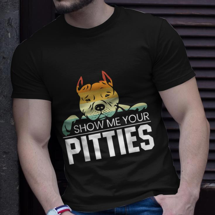 Show Me Your Pitties For A Rude Dogs Pit Bull Lover T-shirt Gifts for Him