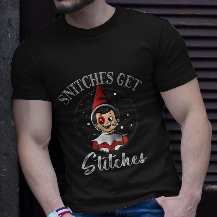 Snitches Get Stitches Costume Tshirt Unisex T-Shirt Gifts for Him