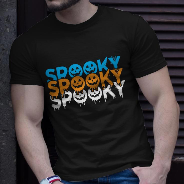 Spooky Spooky Spooky Halloween Quote V4 Unisex T-Shirt Gifts for Him