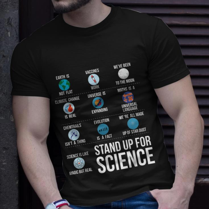 Stand Up For Science Unisex T-Shirt Gifts for Him