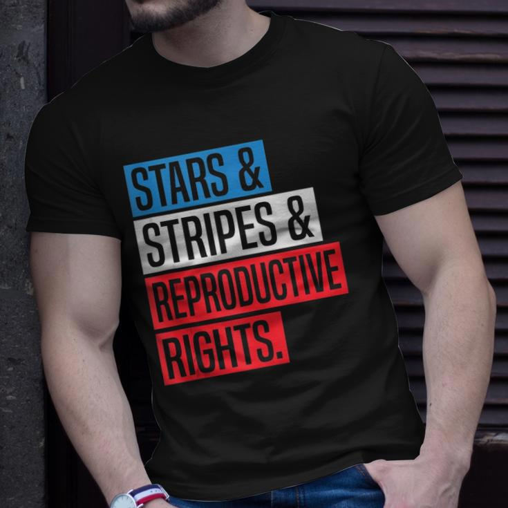 Stars Stripes And Reproductive Rights Pro Choice 4Th Of July Unisex T-Shirt Gifts for Him