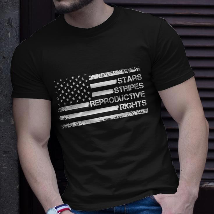 Stars Stripes Reproductive Rights Us Flag 4Th July Vintage Unisex T-Shirt Gifts for Him