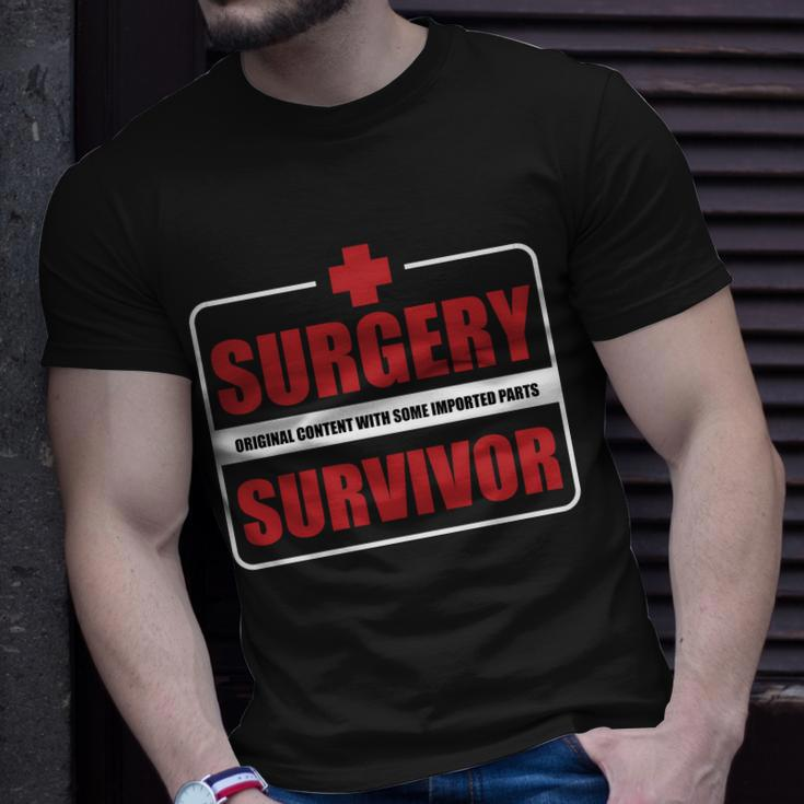 Surgery Survivor Imported Parts Tshirt Unisex T-Shirt Gifts for Him