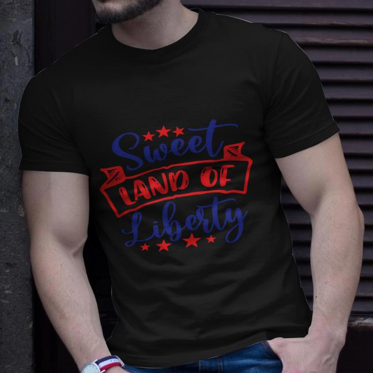 Sweet Land Of Liberty Freedom 4Th Of July Great Gift Unisex T-Shirt Gifts for Him