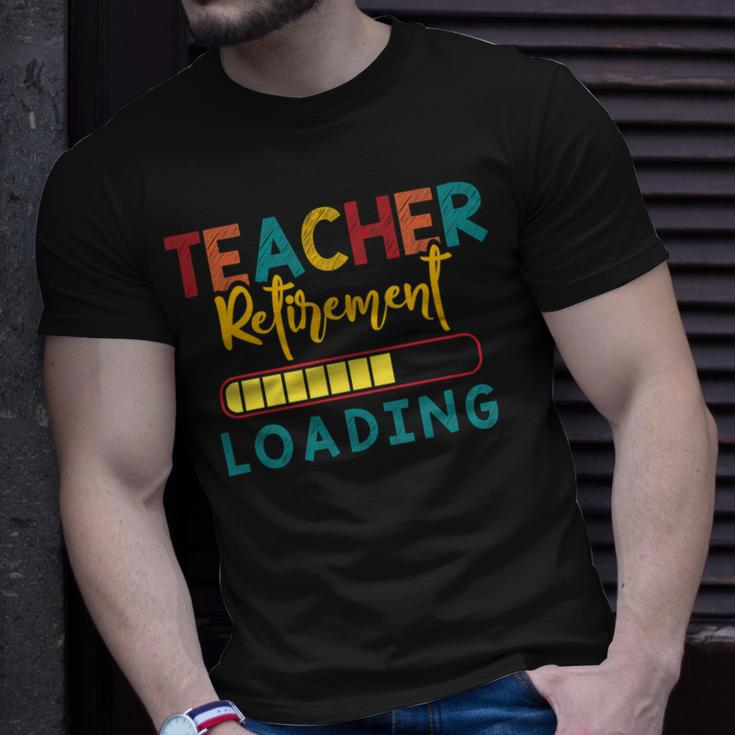 Teacher Retirement Loading - Funny Vintage Retired Teacher Unisex T-Shirt Gifts for Him