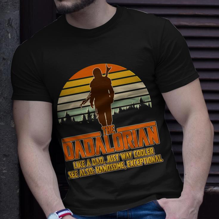 The Dadalorian Like A Dad Handsome Exceptional Tshirt Unisex T-Shirt Gifts for Him