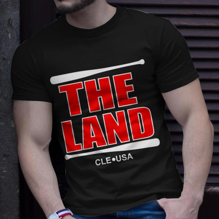 The Land Cleveland Ohio Baseball Tshirt Unisex T-Shirt Gifts for Him