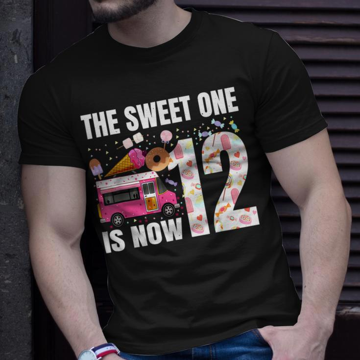 The Sweet One Is Now 12 Years Old 12Th Birthday Ice Cream Unisex T-Shirt Gifts for Him