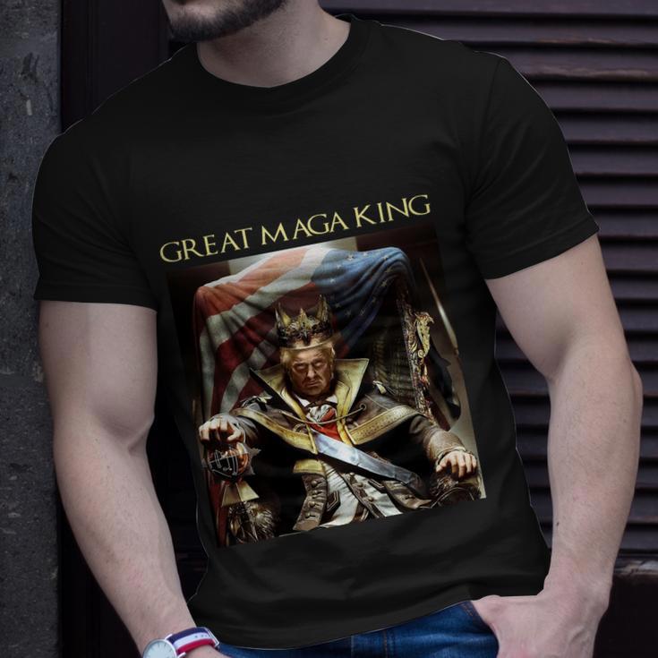 Ultra Maga Maga King The Great Maga King Tshirt V4 Unisex T-Shirt Gifts for Him