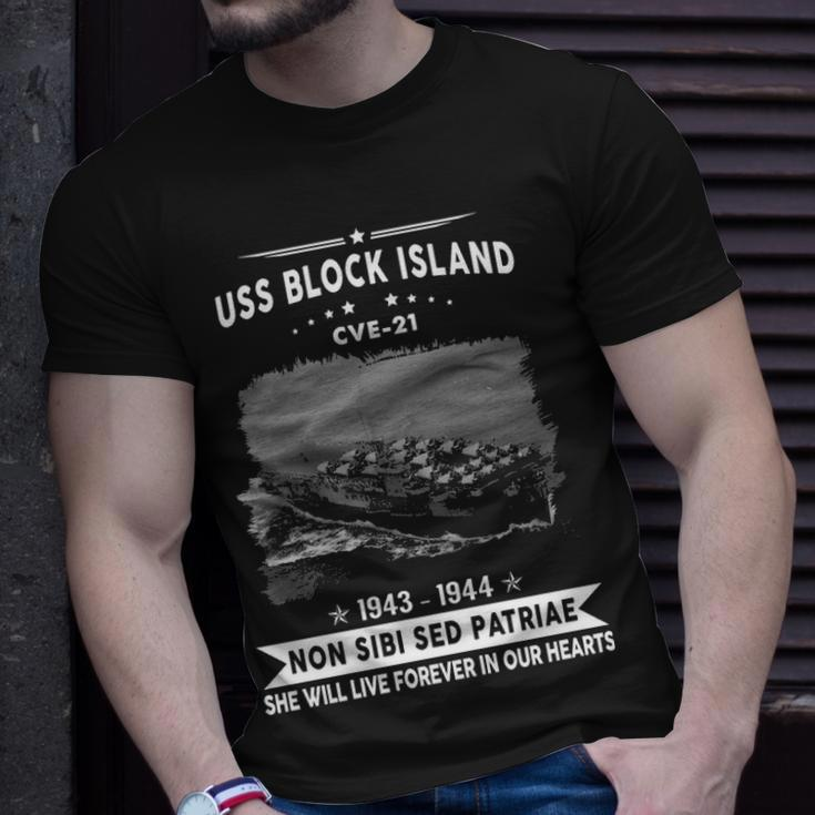 Uss Block Island Cve Unisex T-Shirt Gifts for Him