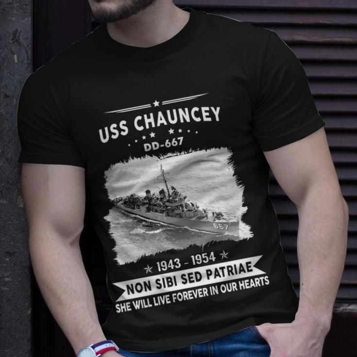 Uss Chauncey Dd Unisex T-Shirt Gifts for Him