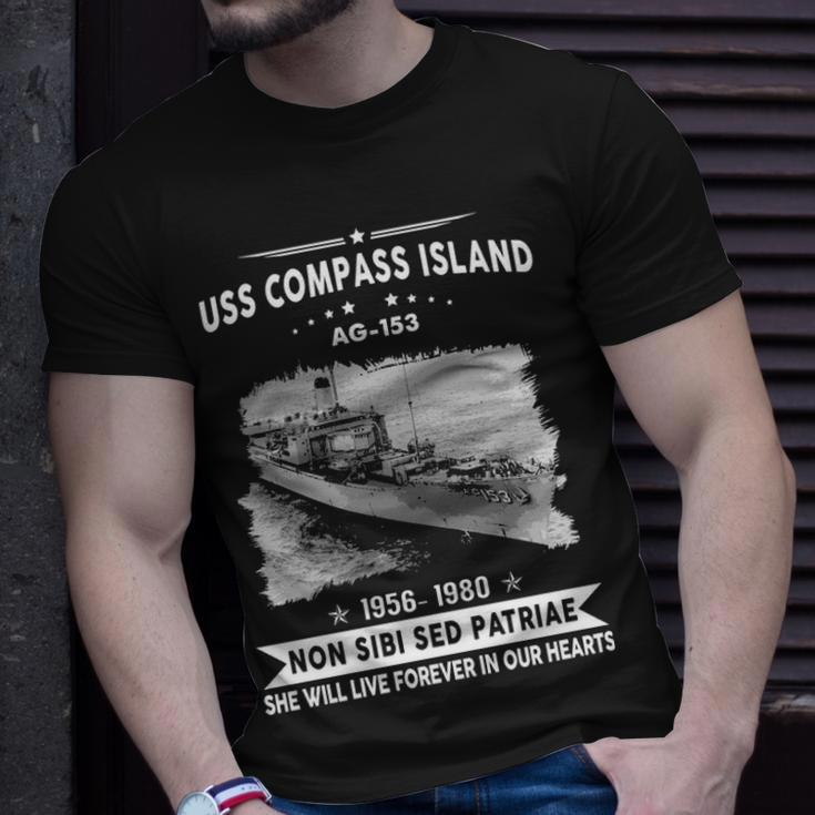 Uss Compass Island Ag Unisex T-Shirt Gifts for Him
