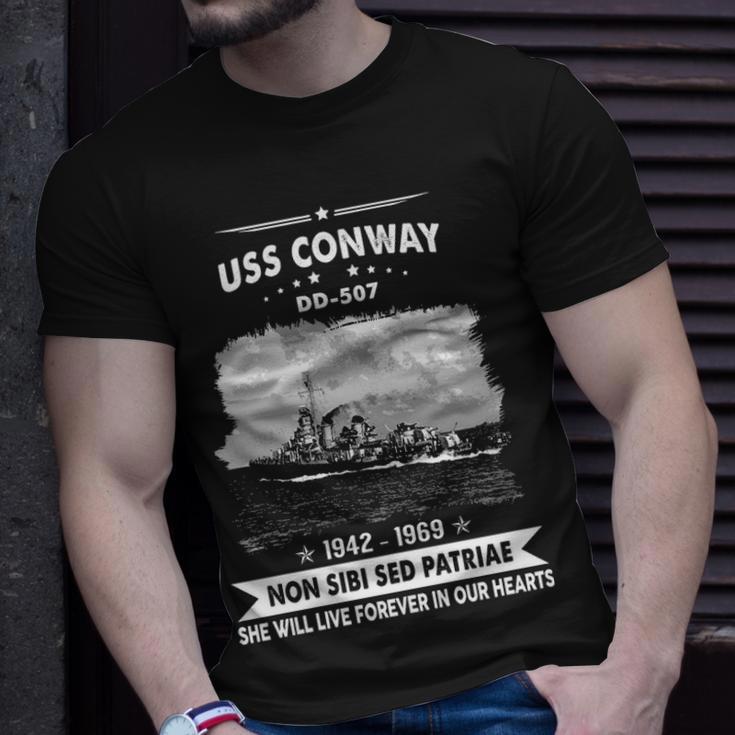 Uss Conway Dd Unisex T-Shirt Gifts for Him