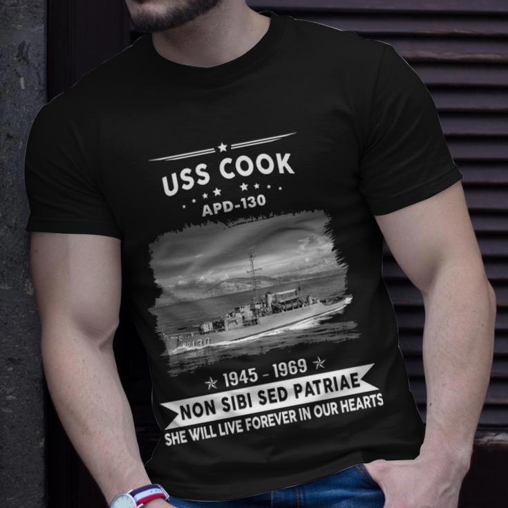 Uss Cook Apd Unisex T-Shirt Gifts for Him