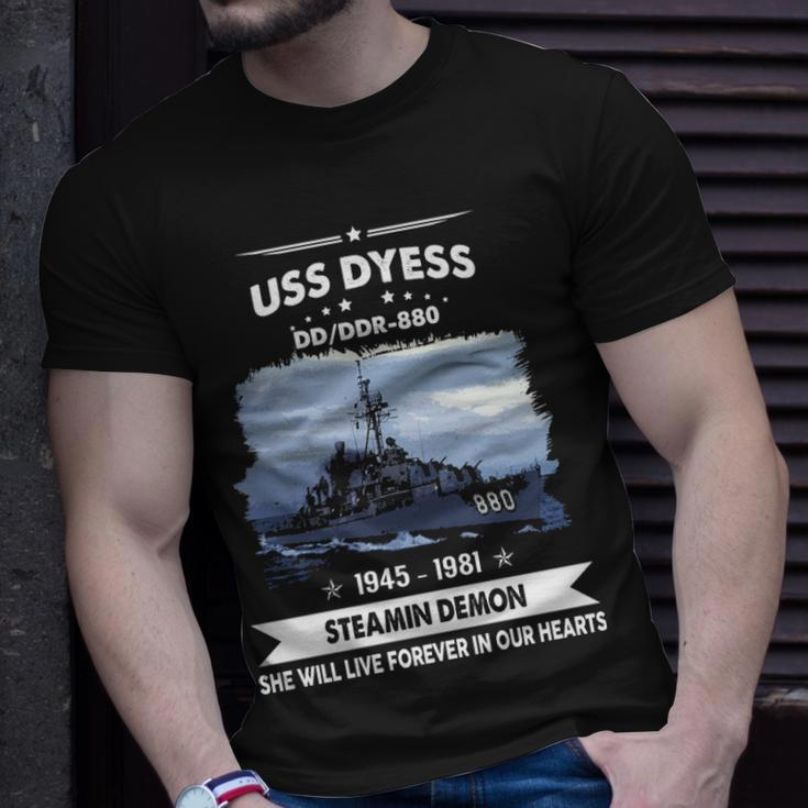 Uss Dyess Dd880 Dd Unisex T-Shirt Gifts for Him