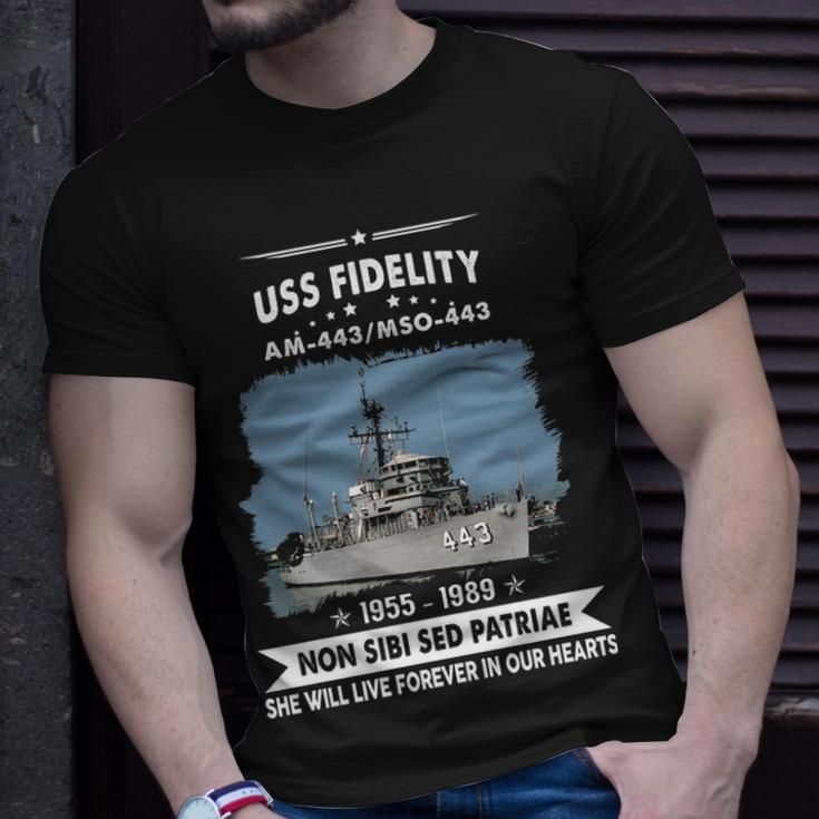Uss Fidelity Mso Unisex T-Shirt Gifts for Him