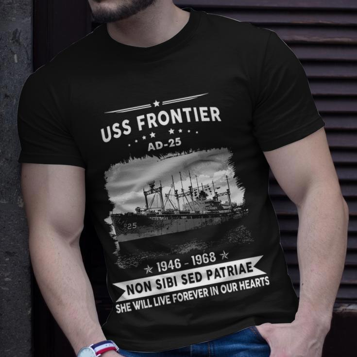 Uss Frontier Ad Unisex T-Shirt Gifts for Him